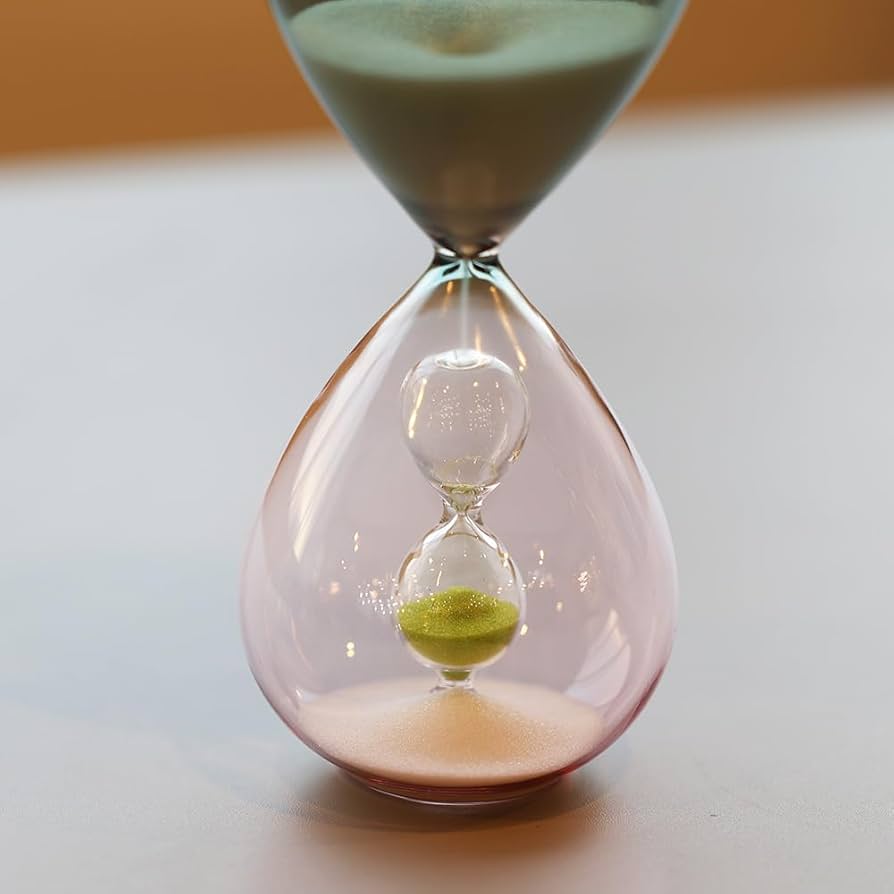 Amazon.co.jp: 砂時計 二重構造 1分 15分 HORAS（ホーラス